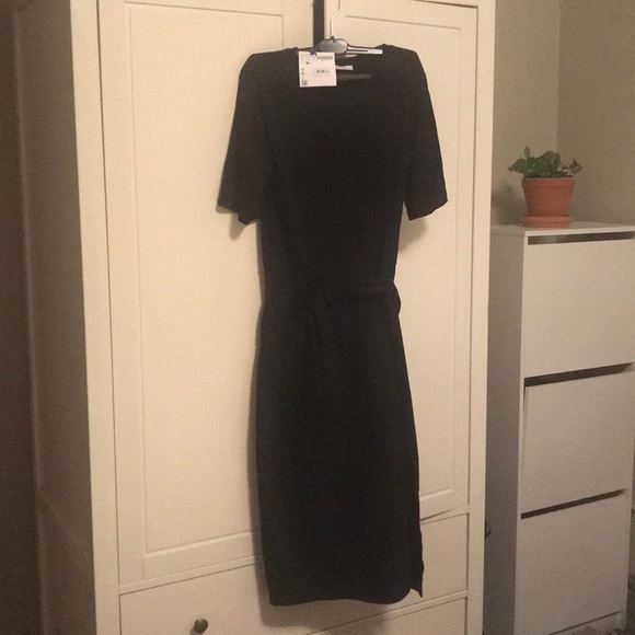 Zara black dress new with tags - Picture 1 of 1